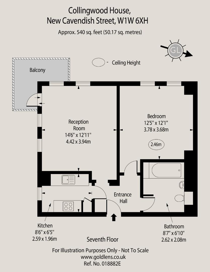 Collingwood House, Fitzrovia, W1 LDG